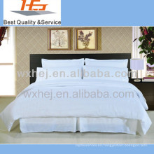 Blancanieves 100% algodón estilo simple hotel / motel ropa de cama set-full / queen